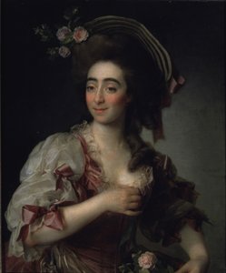 Portrét operní pěvkyně Anny Davia Bernucci, 1782