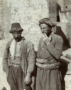 Arméni (černobílá fotografie)