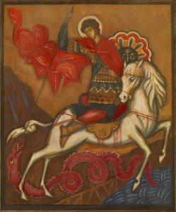 Svatý Jiří a drak od Dmitri Semyonovich Stelletsky