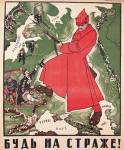 Vojáci Rudé armády loví zisky a cizí útočníky od Dmitri Stahievic Moor