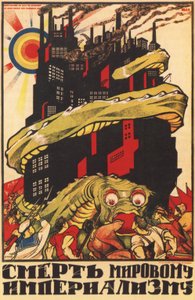 Plakát Za smrt světového imperialismu, 1920