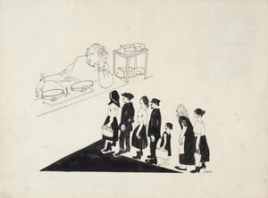 Fronta, 1920. od Dmitriy Stakhievich Moor