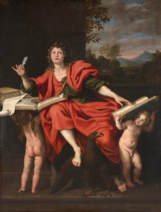 Svatý Jan Evangelista od Domenichino (1581-1641)