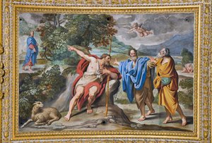 První povolání apoštola Ondřeje od Domenichino