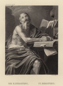 Svatý Jeroným od Domenichino