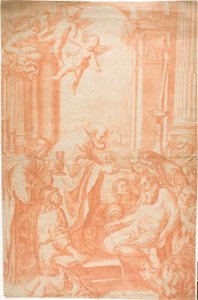 Poslední přijímání svatého Jeronýma od Domenichino