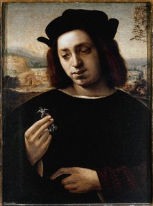 Portrét muže, známý jako zlato - olej na plátně od Domenico Ghirlandaio