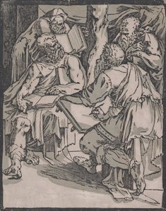 Čtyři doktoři církve, ca. 1540-1550. od Domenico Beccafumi