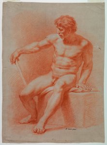 Kresba, Kresba, Akt, ca. 1740