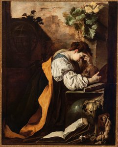 Meditace Malinconia, c. 1618.