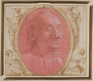 Hlava starého muže od Domenico Ghirlandaio