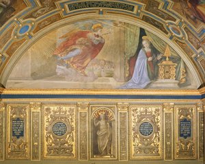 Zvěstování od Domenico Ghirlandaio