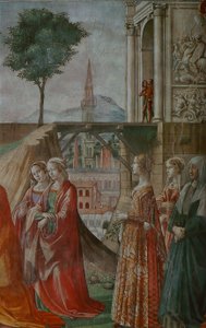 Návštěva od Domenico Ghirlandaio
