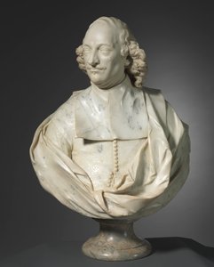 Portrét Fabrizia Nara, c. 1680. od Domenico Guidi