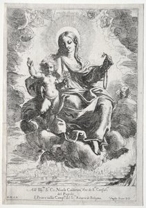 Madona Růžencová od Domenico Maria Canuti