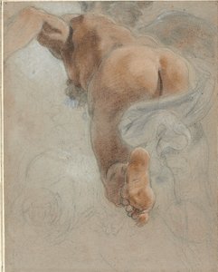 Studie k alegorické postavě pozemské harmonie od Domenico Maria Canuti