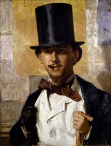 Portrét Bernarda Celentana 1835-1863, 1859. od Domenico Morelli