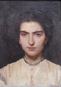 Portrét Concettiny od Domenico Morelli