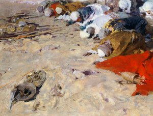 Kázání Mohameda od Domenico Morelli