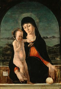Panna s dítětem, 1484