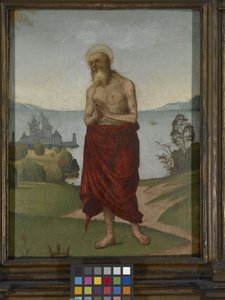 Svatý Onuphrius (olej na dřevě) od Domenico Panetti
