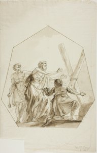 Ukřižování svatého Ondřeje od Domenico Pozzi