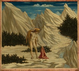 Svatý Jan v poušti, c. 14451450.