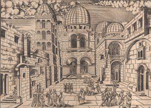 Kostel Božího hrobu, Jeruzalém, ca. 1546. od Domenico dalle Greche
