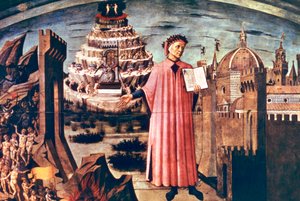 Dante a jeho báseň Božská komedie, 1465.