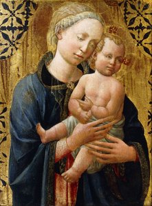 Madona s dítětem, od Domenico di Michelino