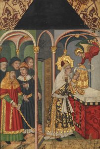 Panel s andělem zjevujícím se Zachariášovi..., 1464-1507.