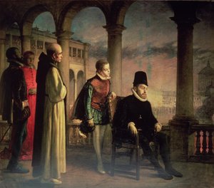 Filip II. (1527-98) hlásající svou víru od Domingo Valdivieso