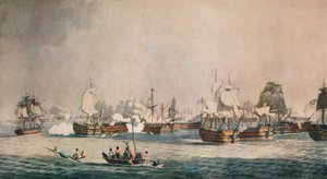 Trafalgar, c1806 od Dominic Serres