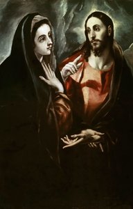 Kristus se rozloučil se svou Matkou, ca. 1600.