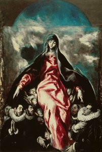 Panna lásky Madona milosrdenství, asi 1600-1603.