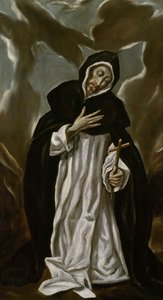 Svatý Dominik, c. 1610. od Dominico El Greco