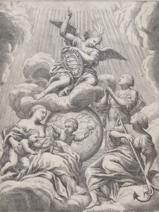 Víra, naděje a láska, 1630-78. od Dominique Barriere