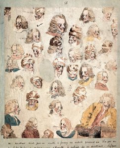 Differents vysílá 30 tetes de Voltaire od Dominique Vivant Denon