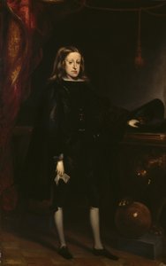 Karel II., španělský král, kolem roku 1673 (olej na plátně)