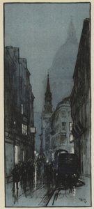 Katedrála svatého Pavla, z Watling Street