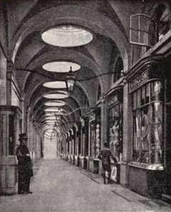 Royal Opera Arcade, Pall Mall, Londýn (černobílá fotografie) od Donald McLeish