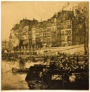 Město, Paříž od Donald Shaw MacLaughlan