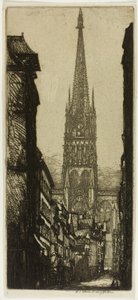 La Fleche, Rouen od Donald Shaw MacLaughlan