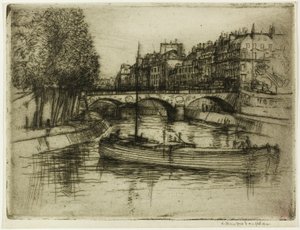 Pont St. Michel, Paříž
