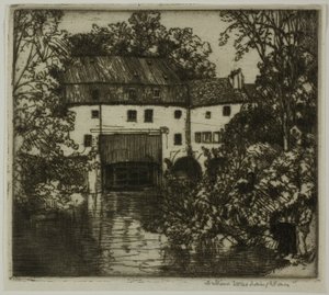 Moulin St. Maurice od Donald Shaw MacLaughlan