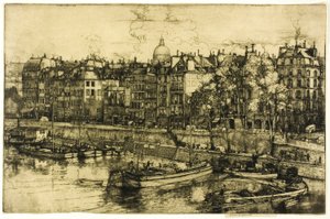 Quai des Grands Augustine, Paříž