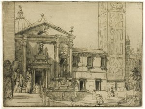 Santa Maria Formosa, Benátky od Donald Shaw MacLaughlan