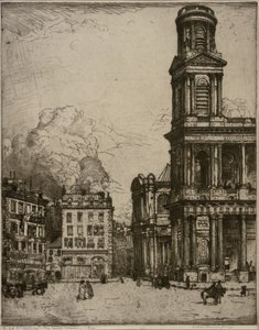 St. Sulpice Paris, La Grande Tour od Donald Shaw MacLaughlan