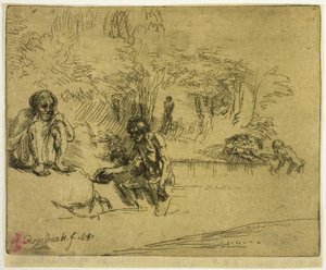 The Bathers od Donald Shaw MacLaughlan