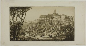 Certosa, Florencie od Donald Shaw MacLaughlan